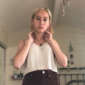 Brandy Melville knit tank top